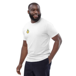 T-shirt unisexe Le Refuge d&rsquo;Akita (coton bio)